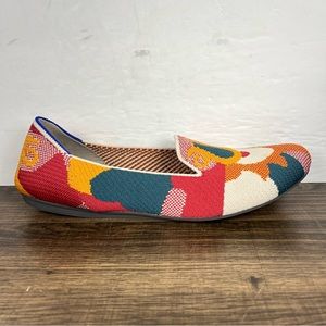 Rothy’s Round Toe The Loafer Moroccan Amber Women’s Multicolor Flats Shoes